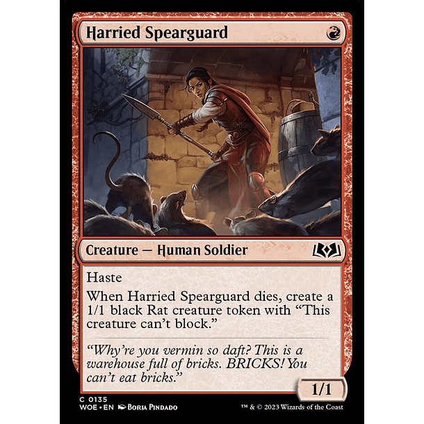 Harried Spearguard / NM