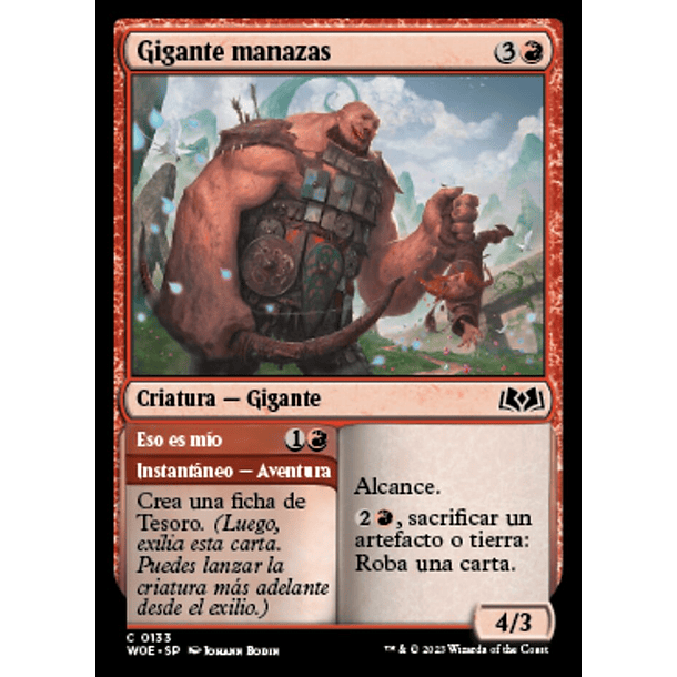 Gigante manazas / NM