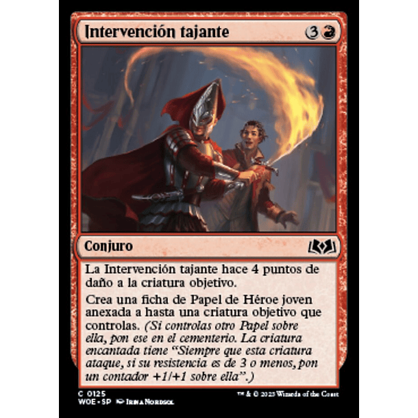 Intervención tajante / NM