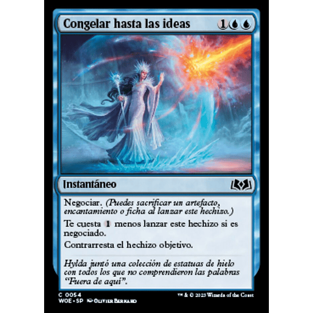 Congelar hasta las ideas / NM