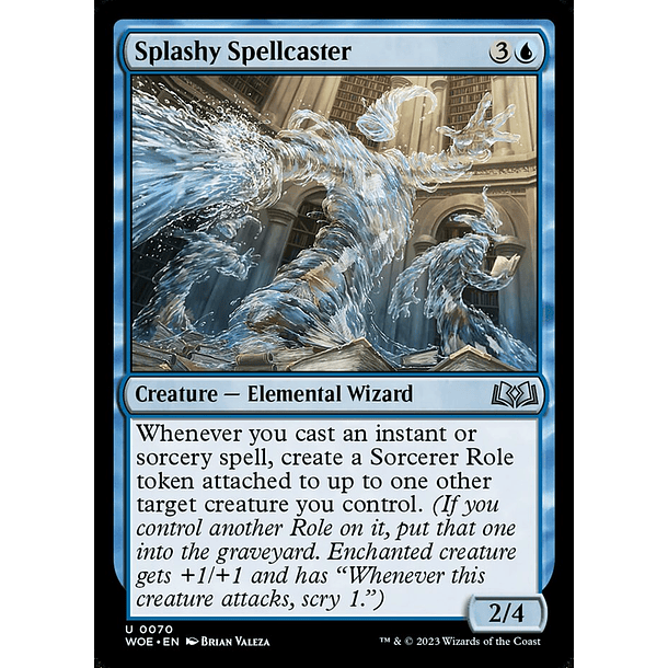 Splashy Spellcaster / NM