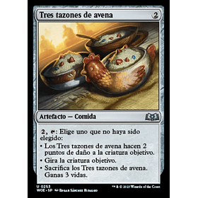 Tres tazones de avena / NM