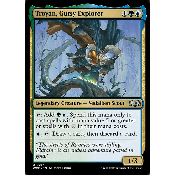Troyan, Gutsy Explorer FOIL / NM