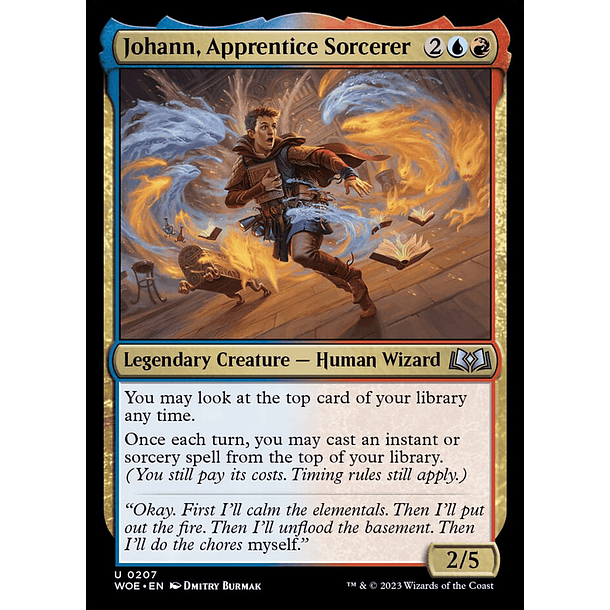 Johann, Apprentice Sorcerer / NM