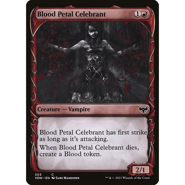 Blood Petal Celebrant FOIL / EX