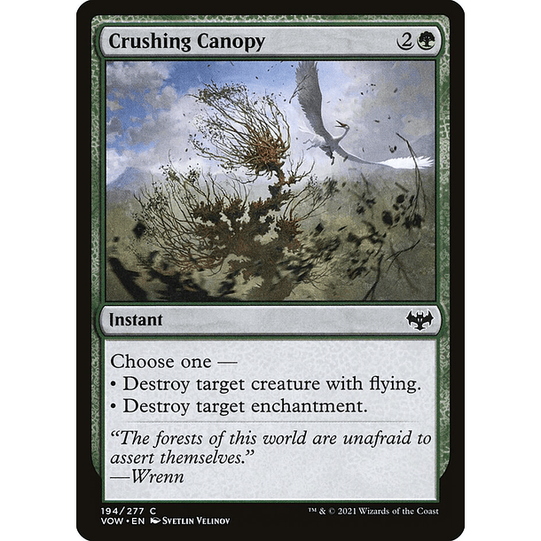 Crushing Canopy FOIL / EX