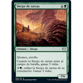 Sierpe de zarzas / NM