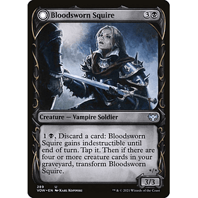 Bloodsworn Squire FOIL / NM