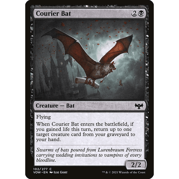 Courier Bat FOIL / NM