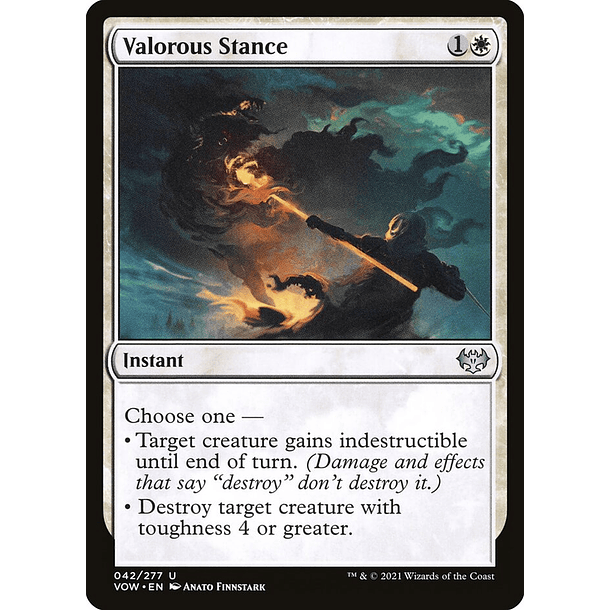 Valorous Stance FOIL / NM
