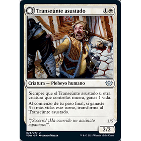 Transeúnte asustado / NM