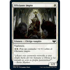 Oficiante impío / NM