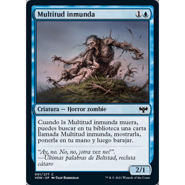 Multitud inmunda / NM