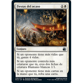 Fiestas del ocaso / NM