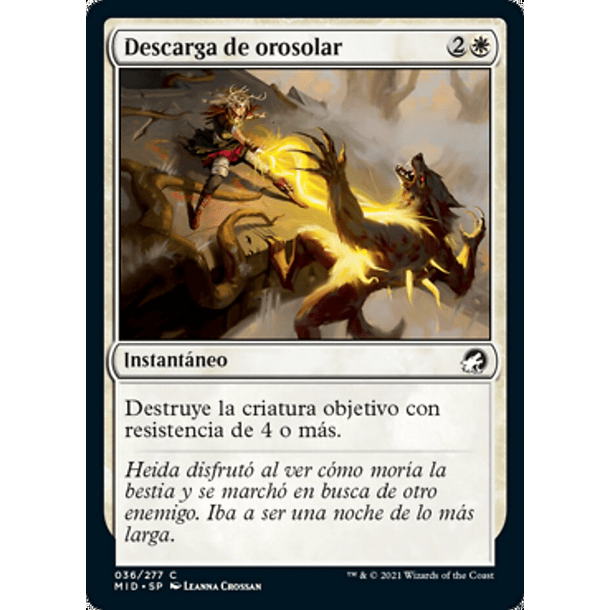 Descarga de orosolar FOIL / NM