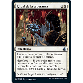 Ritual de la esperanza / NM