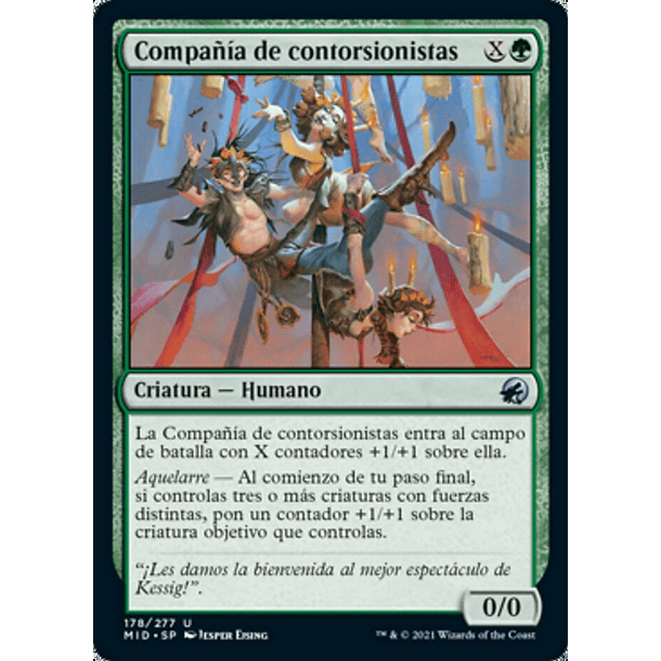 Compañía de contorsionistas / NM