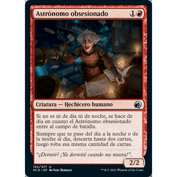 Astrónomo obsesionado / NM