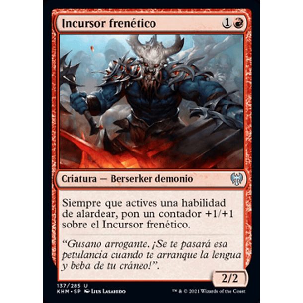 Incursor frenético / NM