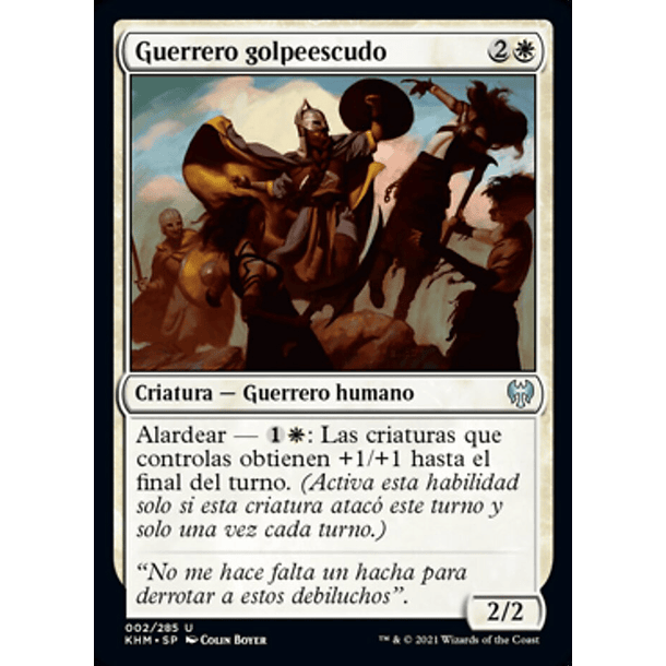 Guerrero golpeescudo / NM