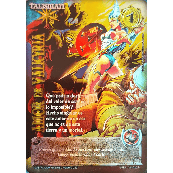 Amor de Valkyria LPE4 341/320