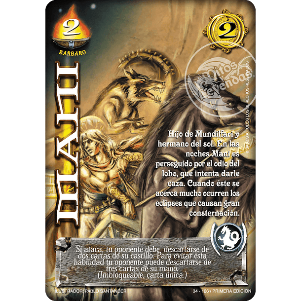 Mani PRIMERA ERA 34/126