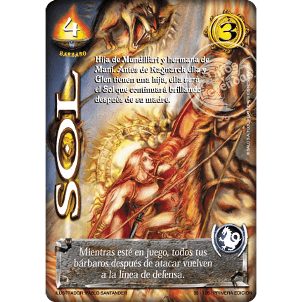 SOL PRIMERA EDICION 35/126