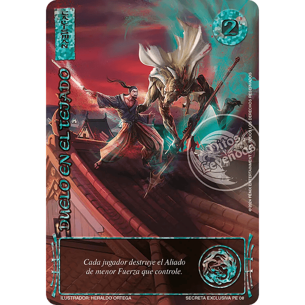 Duelo en el Tejado SECRETA EXCLUSIVA PE 08