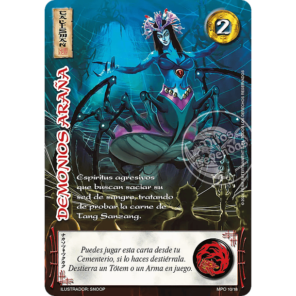 Demonios Araña MPO 10/18