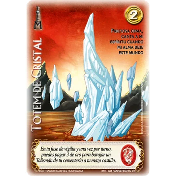 Tótem de Cristal ANIVERSARIO ES 219/334