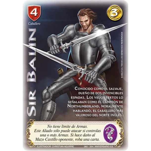 Sir Balin ANIVERSARIO ES 060/334