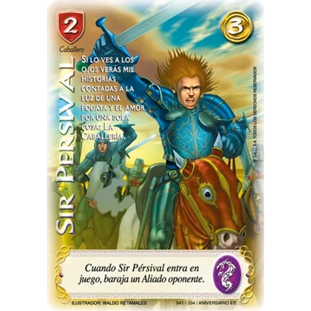 Sir Persival ANIVERSARIO ES 041/334