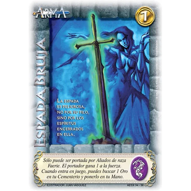 Espada Bruja AESX 34/36