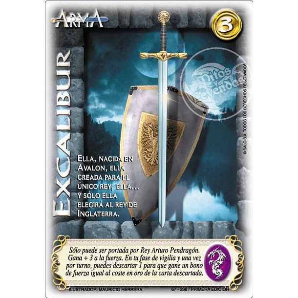 Excalibur PRIMERA EDICION 67/236