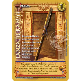 Lanza de Ramses ANIVERSARIO RA 109/364