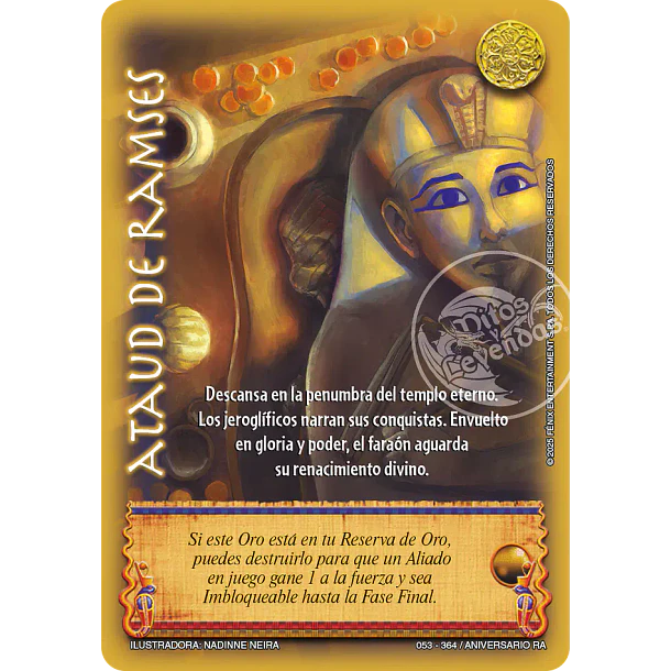 Ataud de Ramses ANIVERSARIO RA 053/364