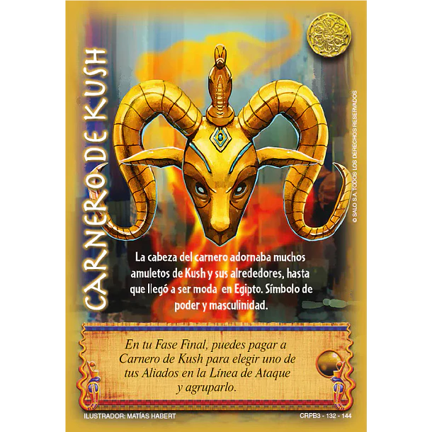 Carnero de Kush CRPB3 132/144