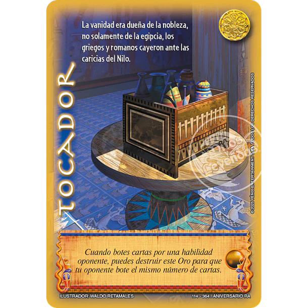 Tocador ANIVERSARIO RA 114/364