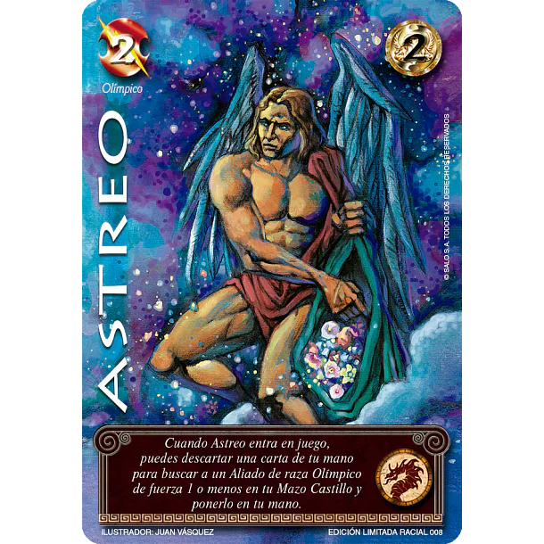 Astreo EDICION LIMITADA RACIAL 008