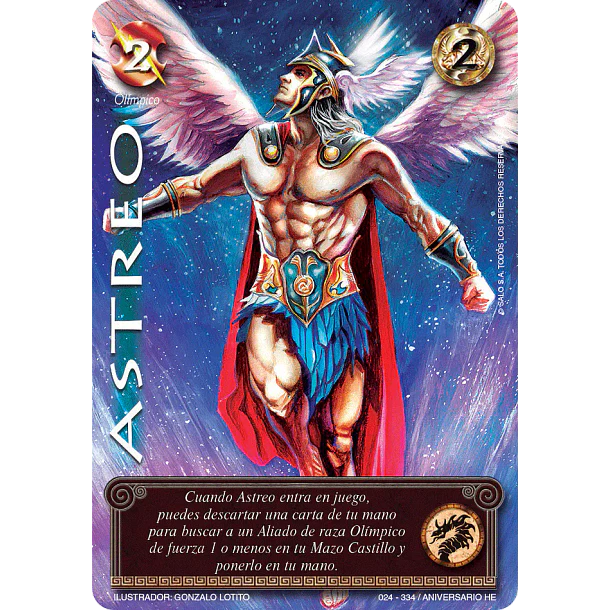 Astreo ANIVERSARIO HE 024/334