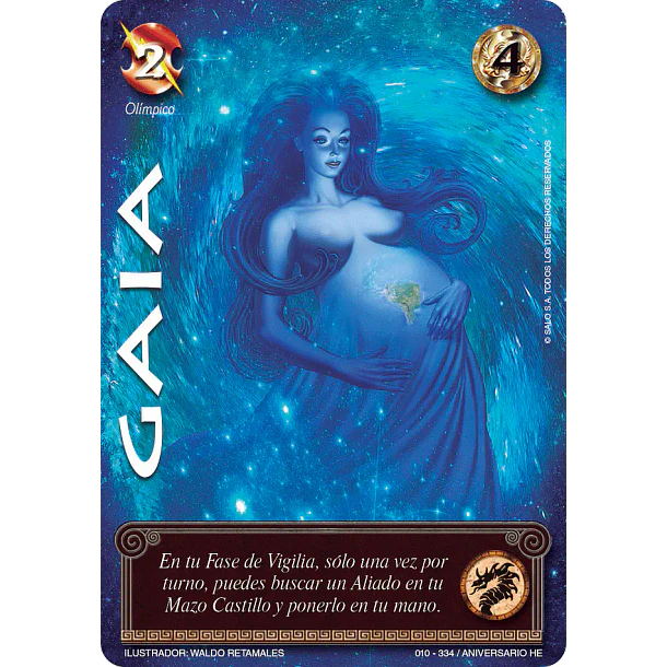 Gaia ANIVERSARIO HE 010/334