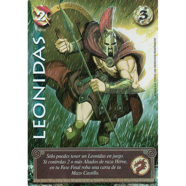 Leonidas EDICION LIMITADA 011
