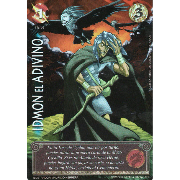 Idmon el adivino EDICION LIMITADA RACIAL 12 