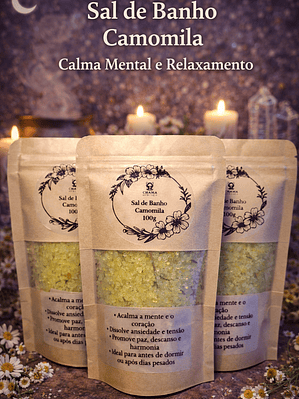 Sal de Banho - Camomila 