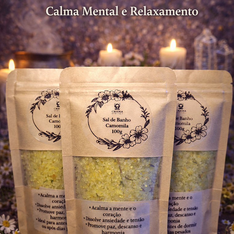 Sal de Banho - Camomila  1