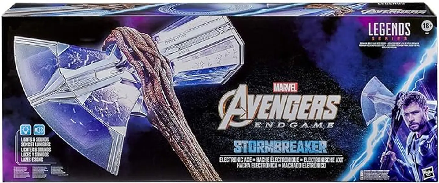 Hacha Thor StormBreaker electrónica Marvel 3