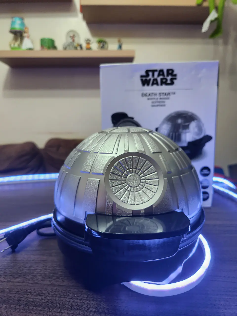 Wafflera Star wars, estrella de la muerte 3