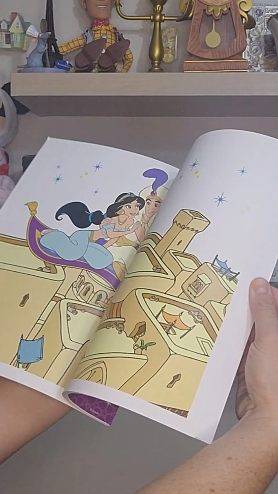 Libro mágico Aladdin. Disney Parks Japon  3