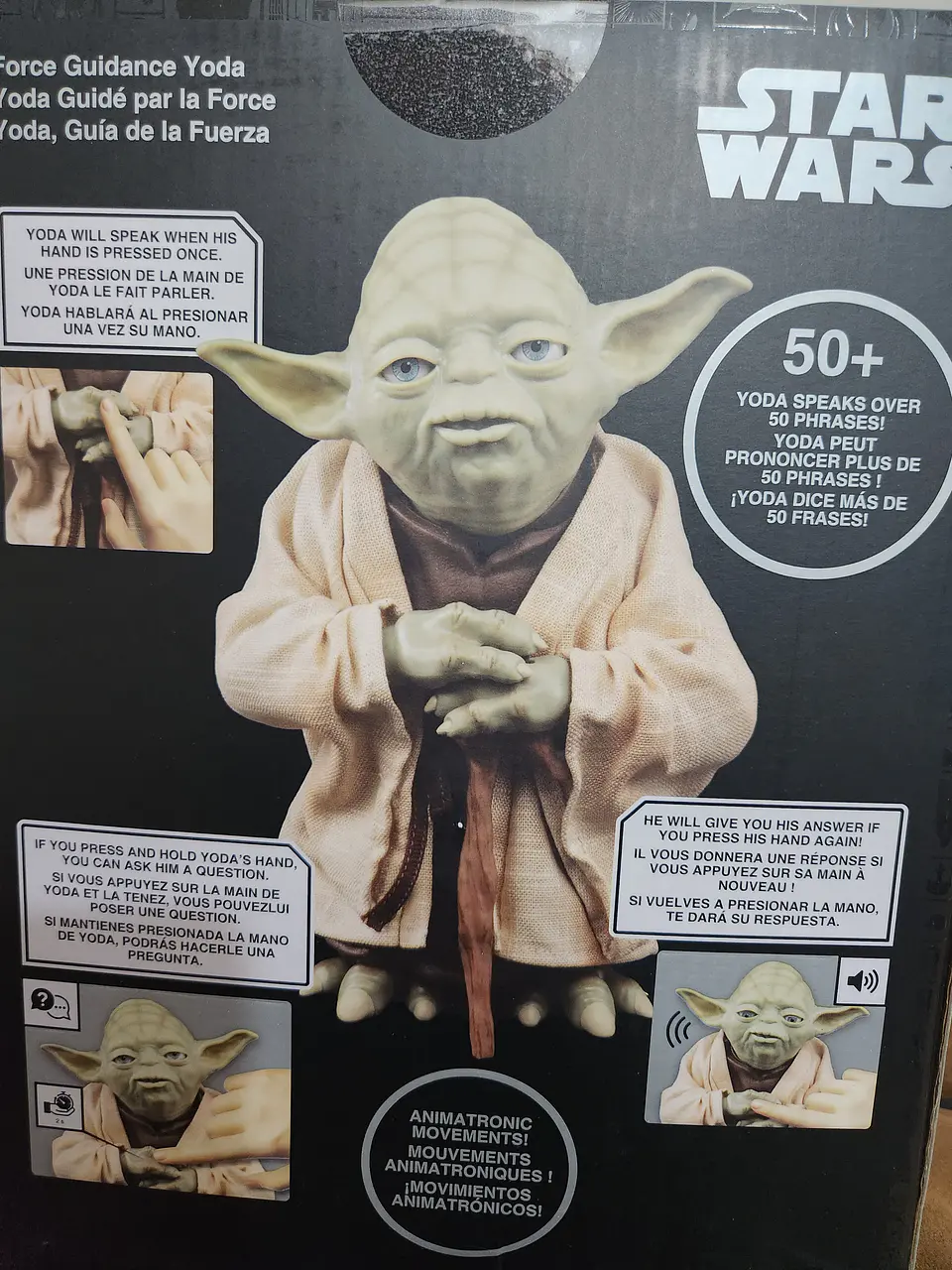 Yoda Star Wars. Animatrónico Disney Parks  3