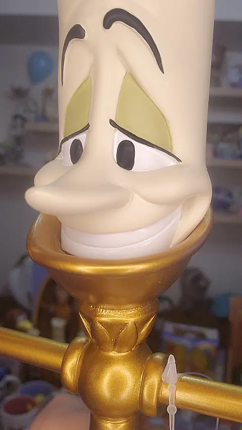 Lumiere, la bella y la bestia. Disney Parks